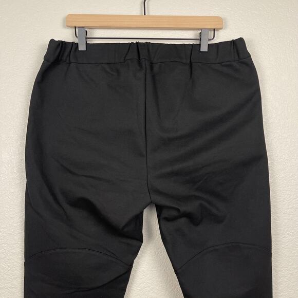 Orttu New York Jersey Pants Black XXL Slim Fit Elastic Waist Active Grunge - Picture 10 of 15